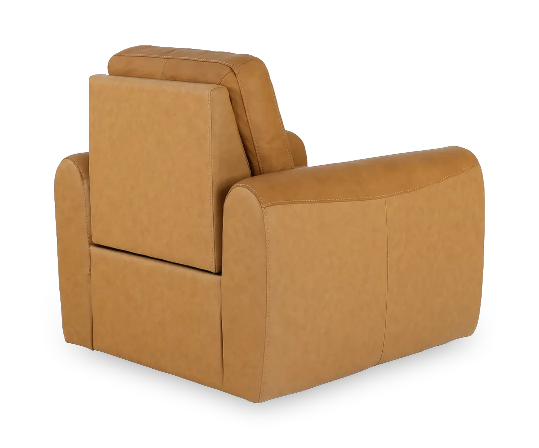 Sonny Camel Brown Leather Power Recliner-7