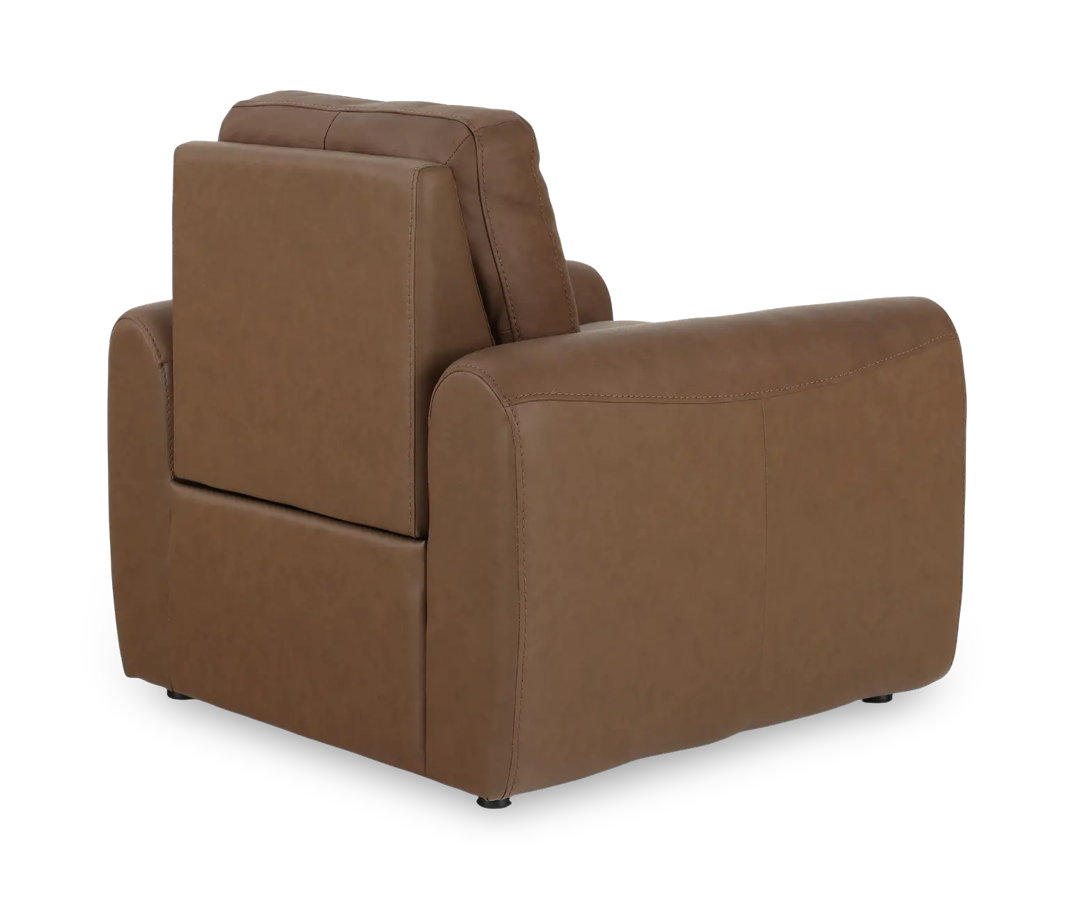 Sonny Havana Brown Leather Power Recliner-7