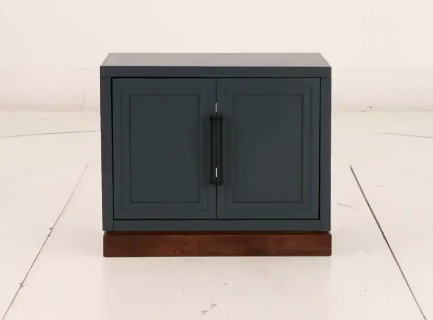 Nora Blue Two Door Cabinet-9