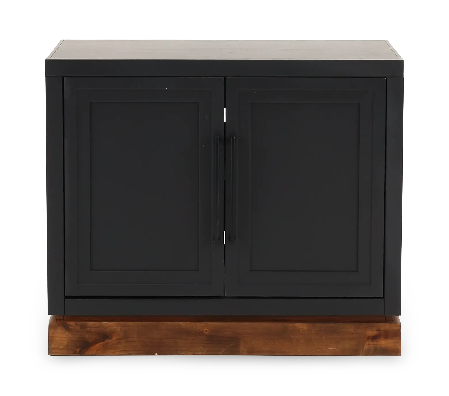 Nora Black Two Door Cabinet-4