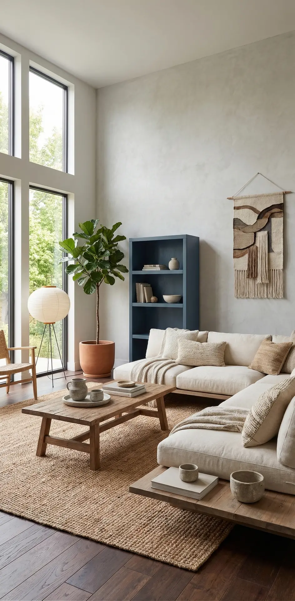 Nora Blue Bookcase-2