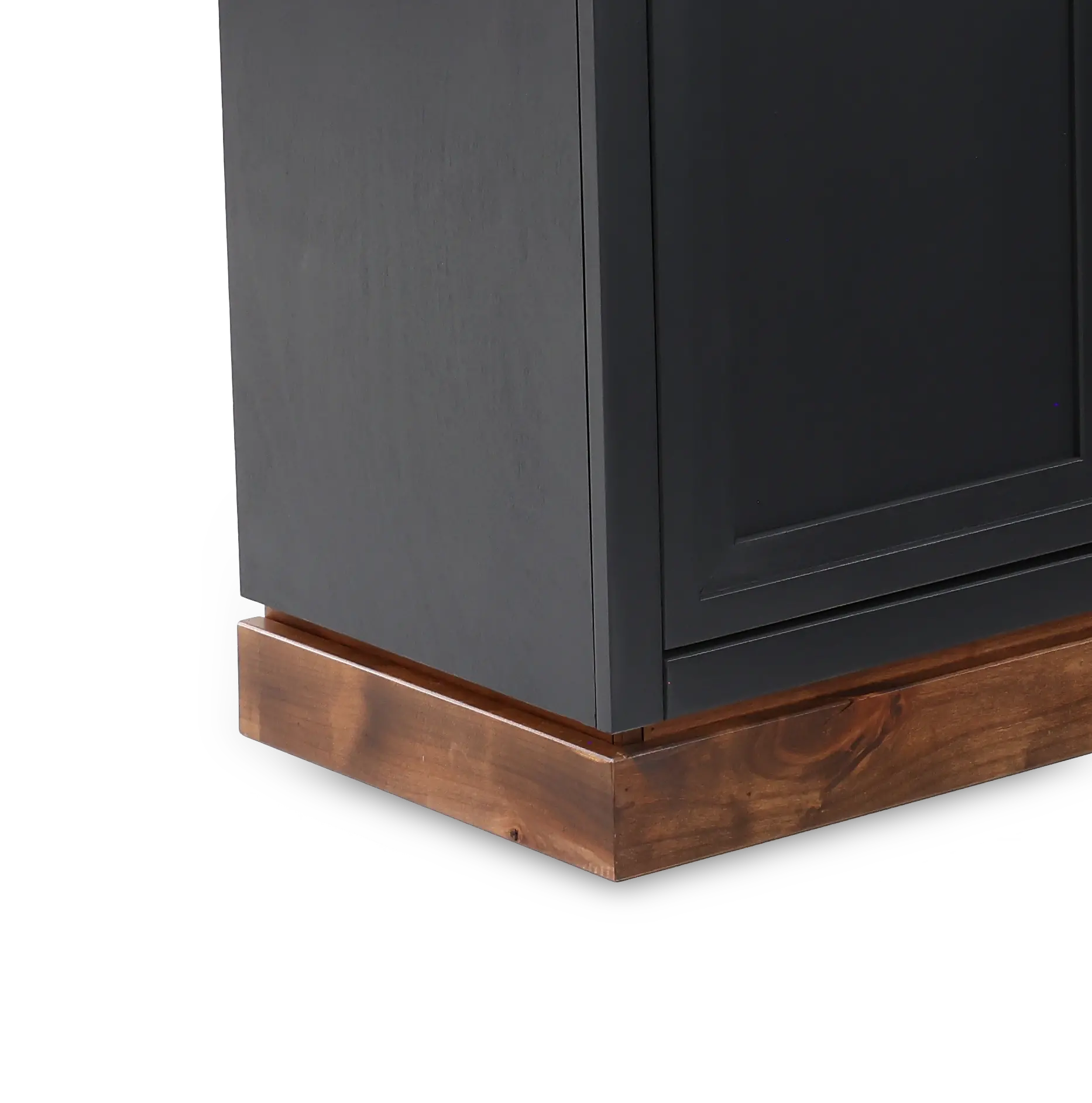 Nora Black 78 Fireplace Console-8