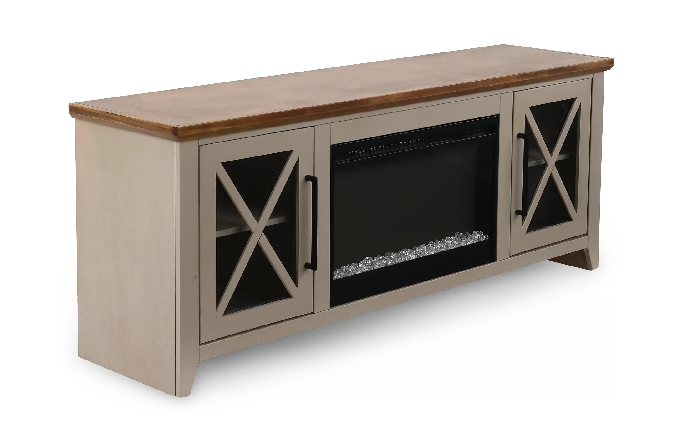 Ithaca Sandstone Brown 66 Fireplace-4
