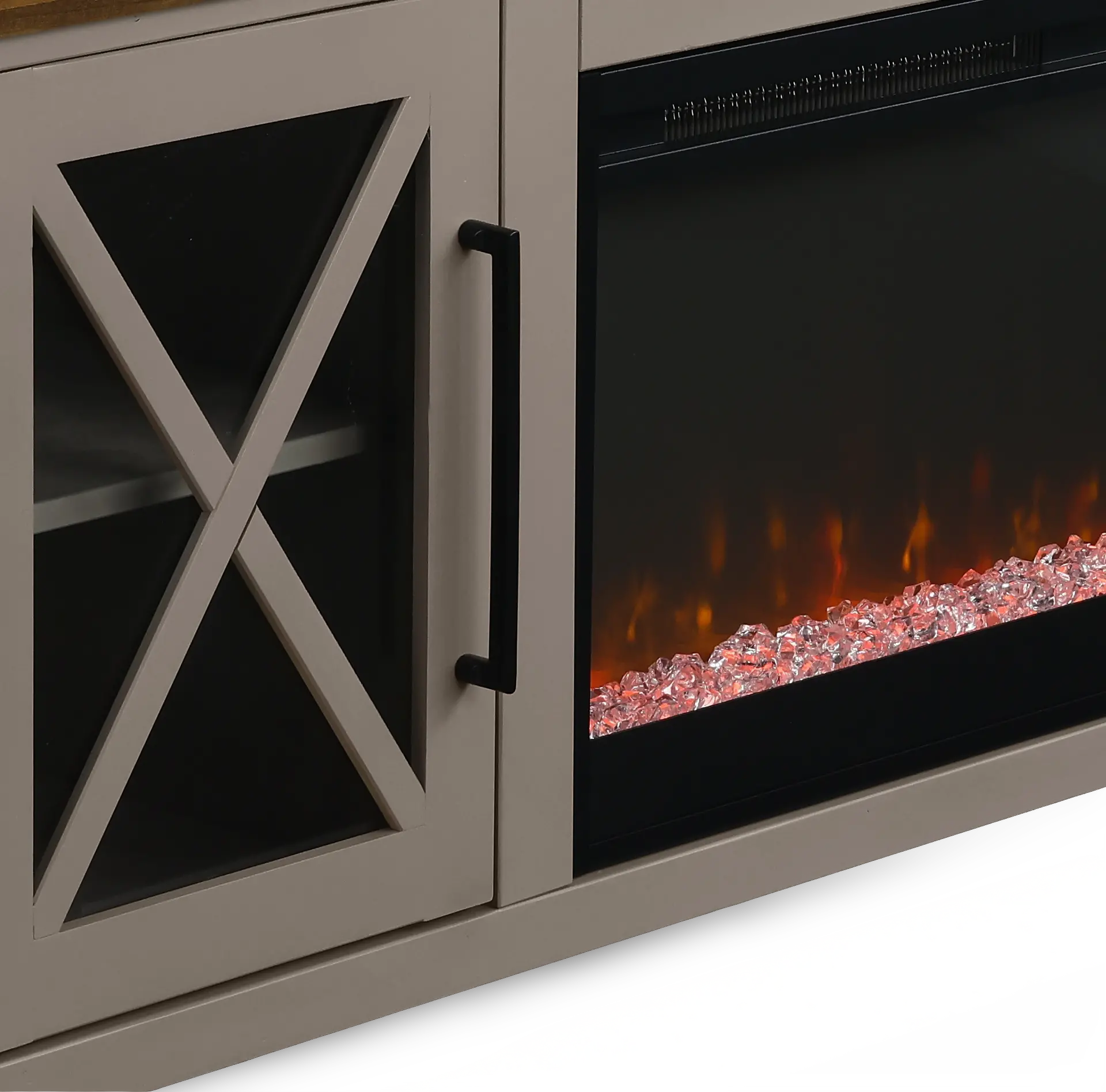 Ithaca Sandstone Brown 66 Fireplace-7