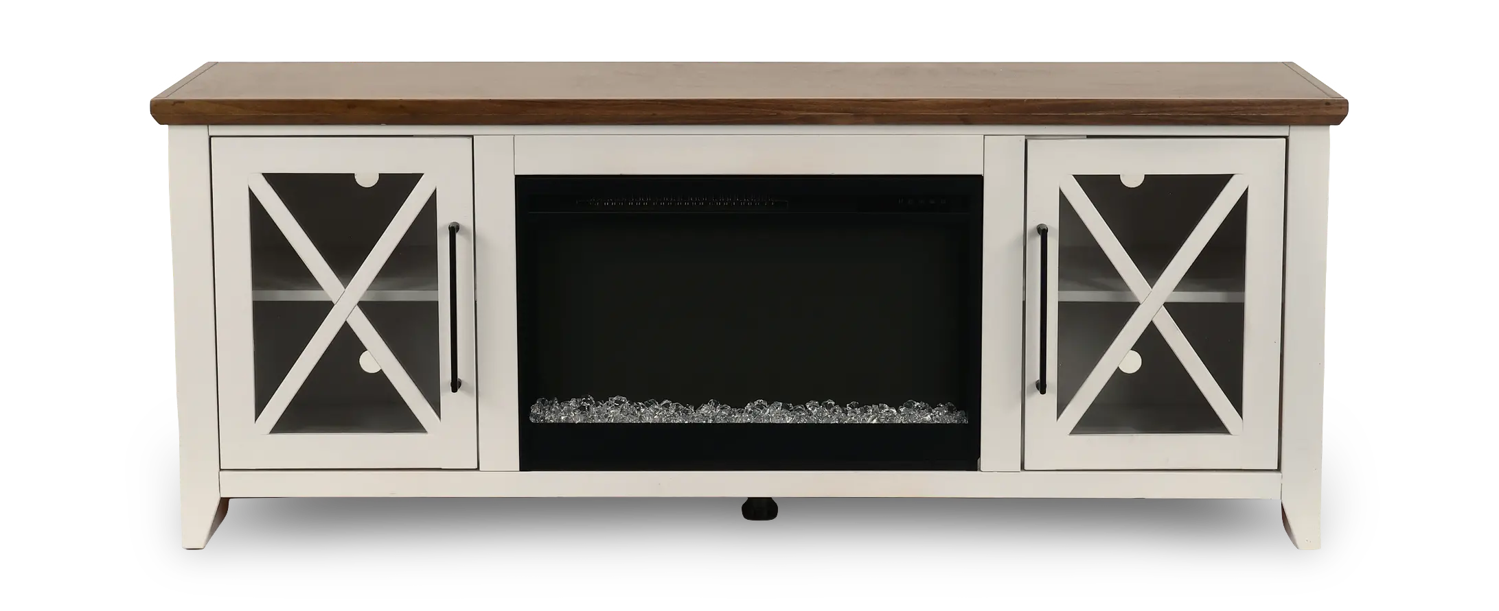 Ithaca White 66 Fireplace-1