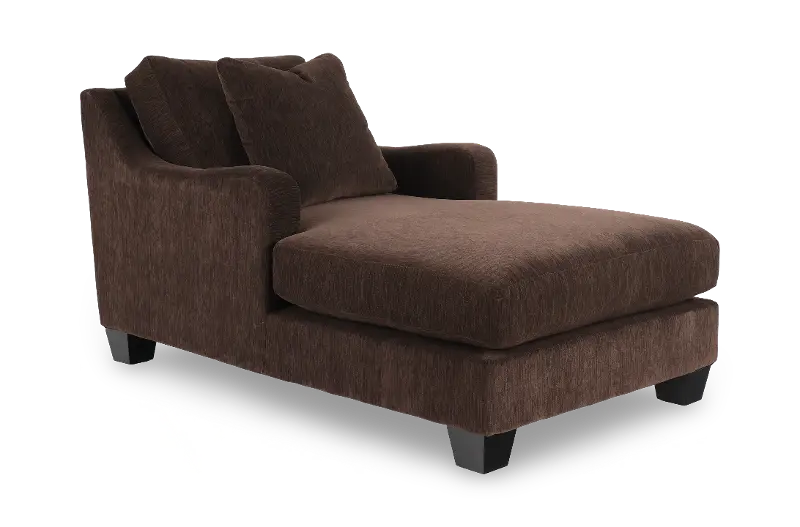 Dakota Espresso Accent Chaise Lounge