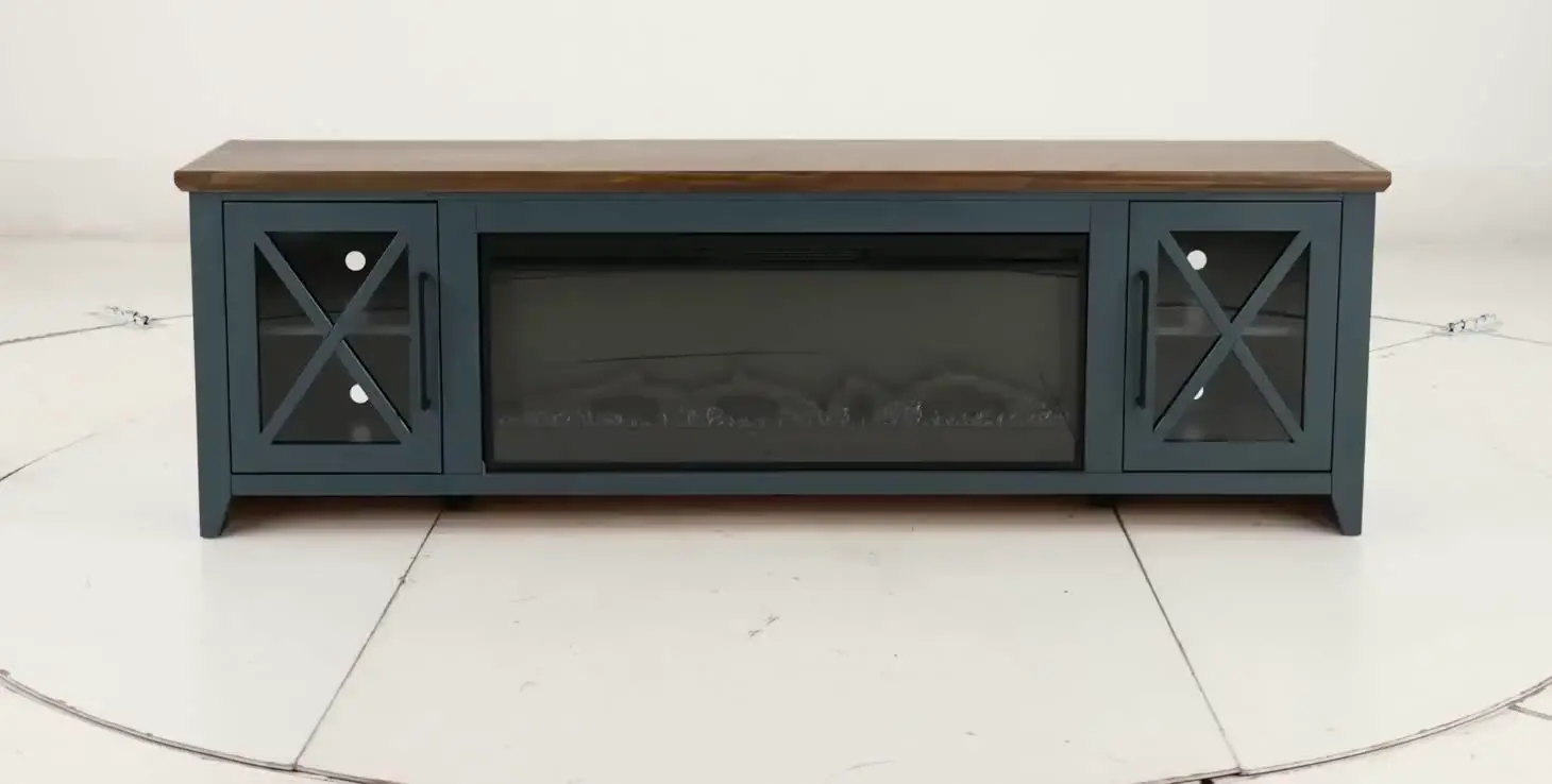 Ithaca Denim Blue 83 Fireplace-11