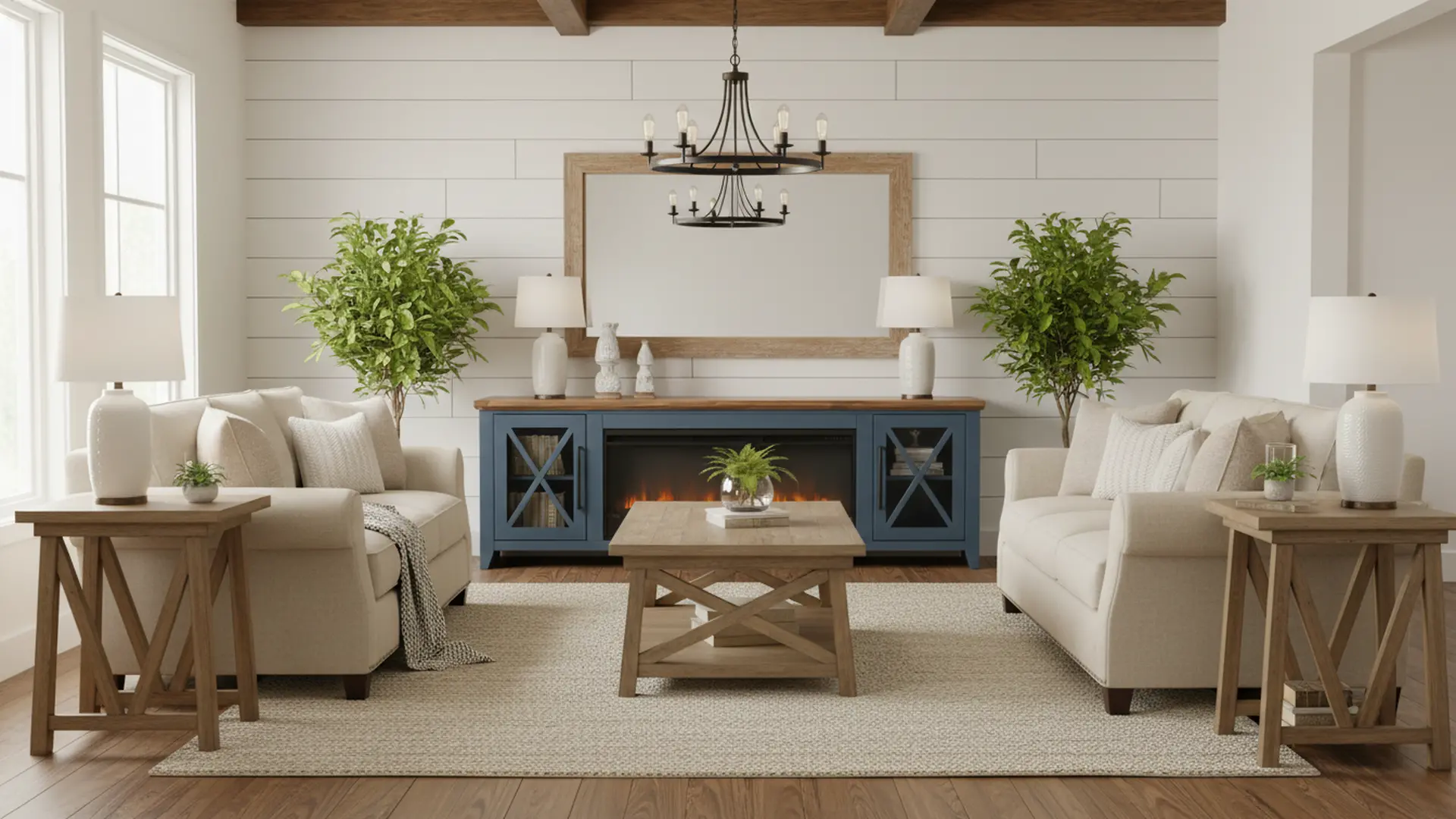 Ithaca Denim Blue 83 Fireplace-12