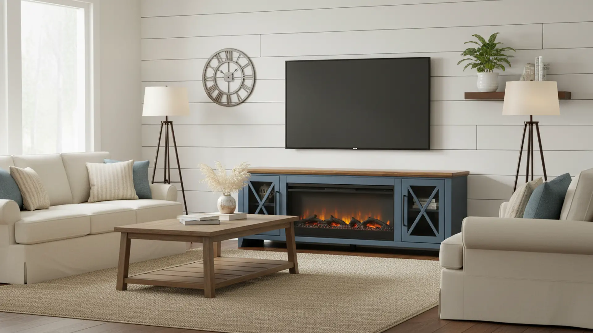 Ithaca Denim Blue 83 Fireplace-2