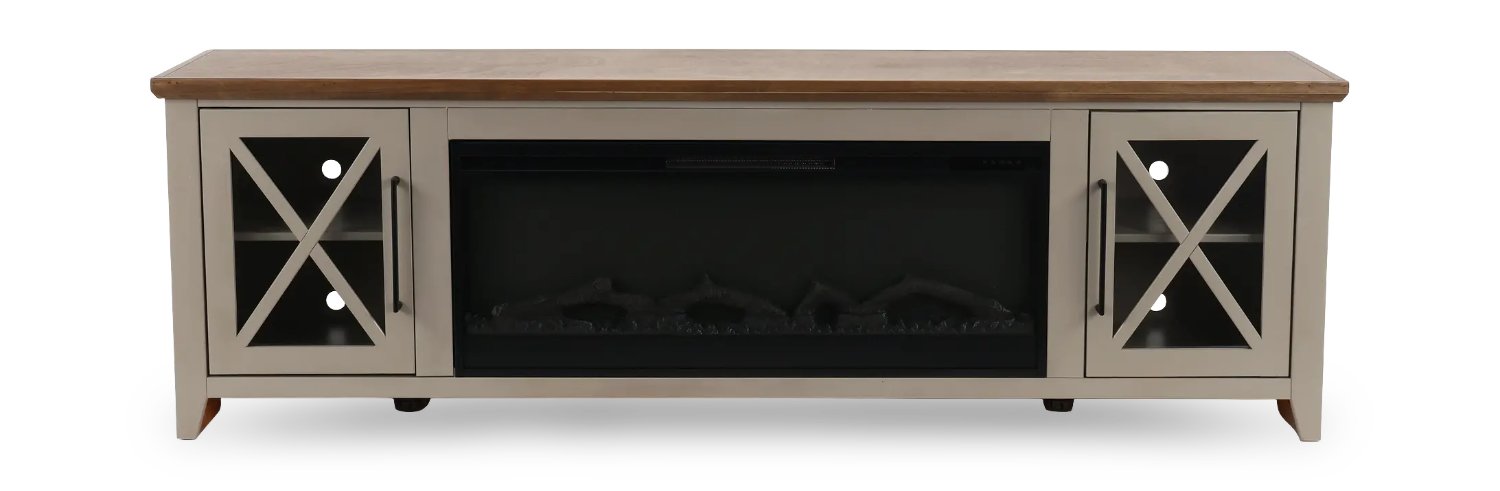 Ithaca Sandstone Brown 83 Fireplace-1