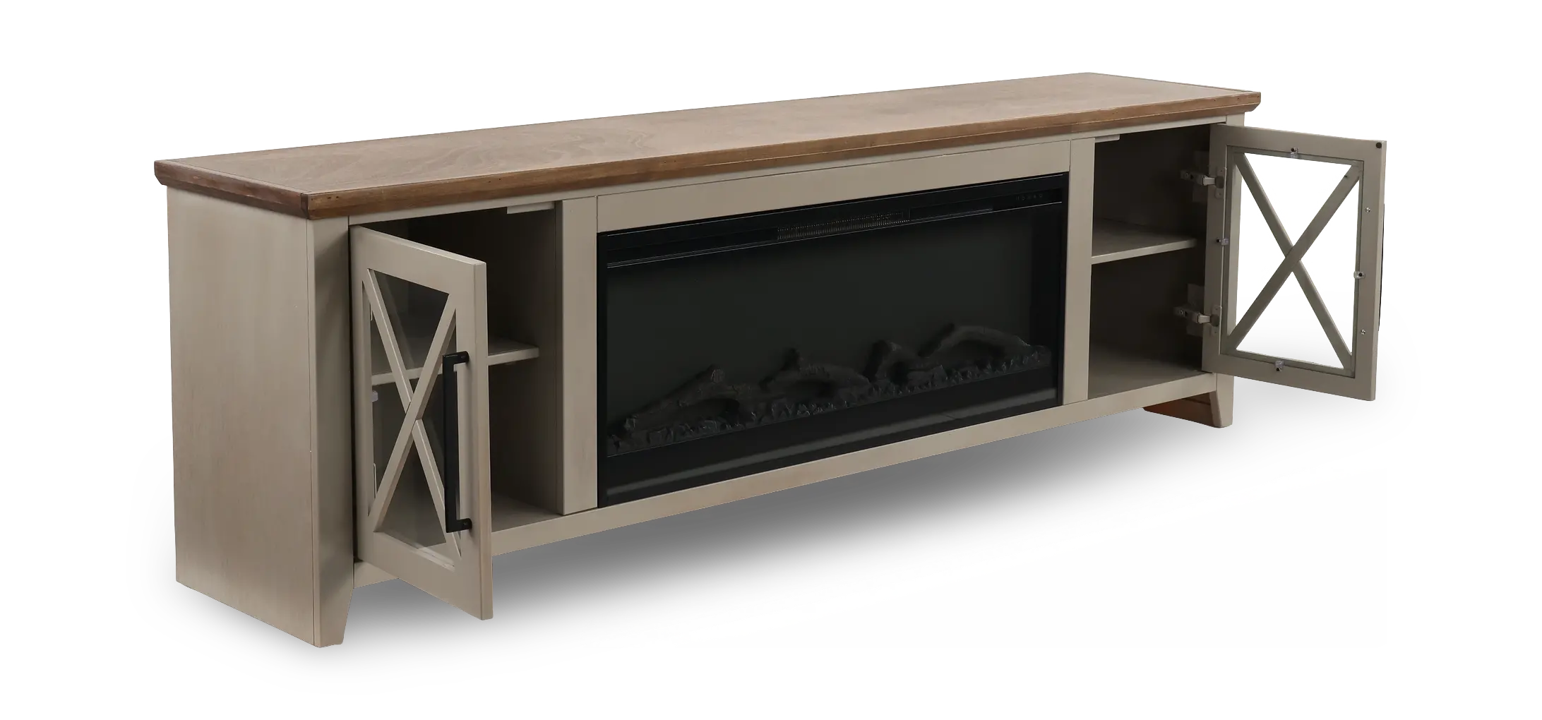 Ithaca Sandstone Brown 83 Fireplace-5
