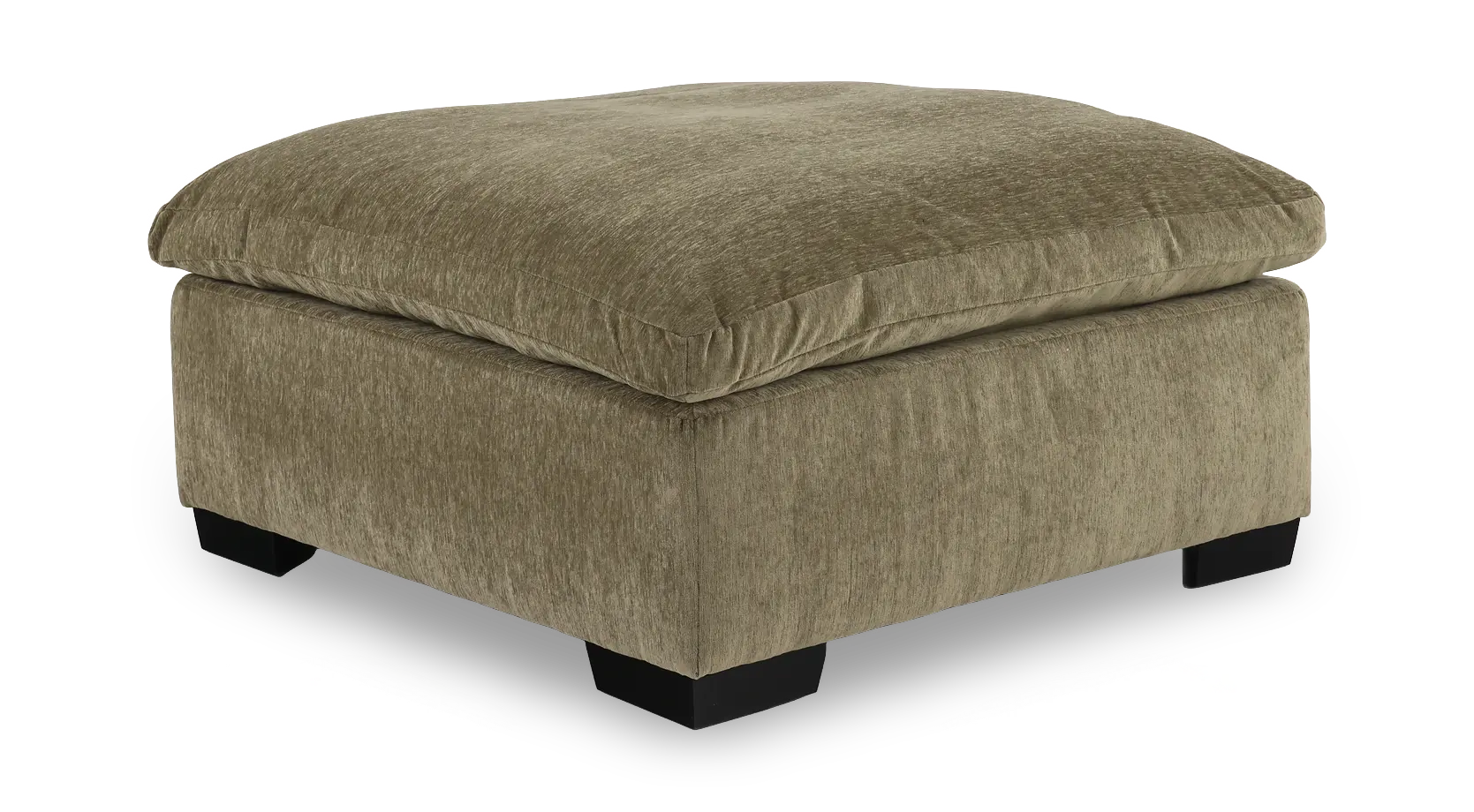 TUDO4040/TOBIN LAUREL Tuscany Olive Taupe Ottoman-1