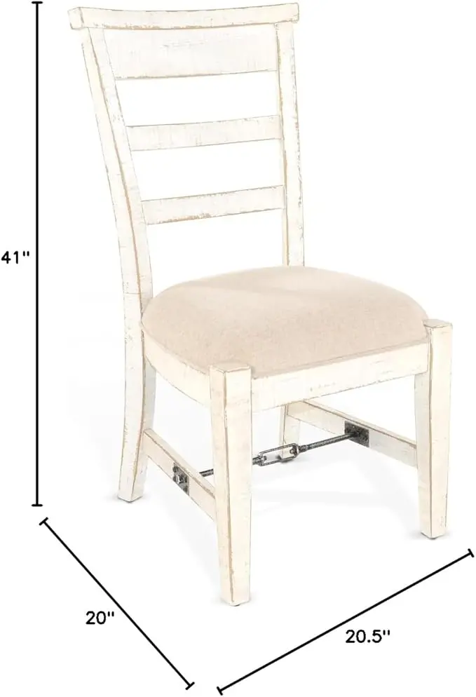 Marina White Sand Dining Chair-3