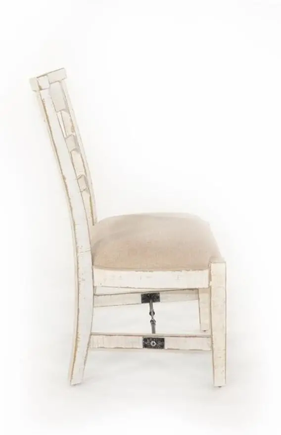 Marina White Sand Dining Chair-4