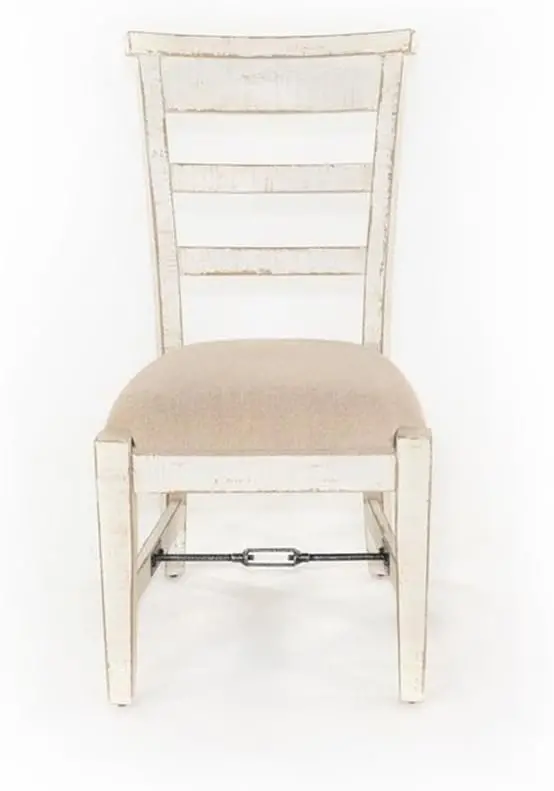 Marina White Sand Dining Chair-5