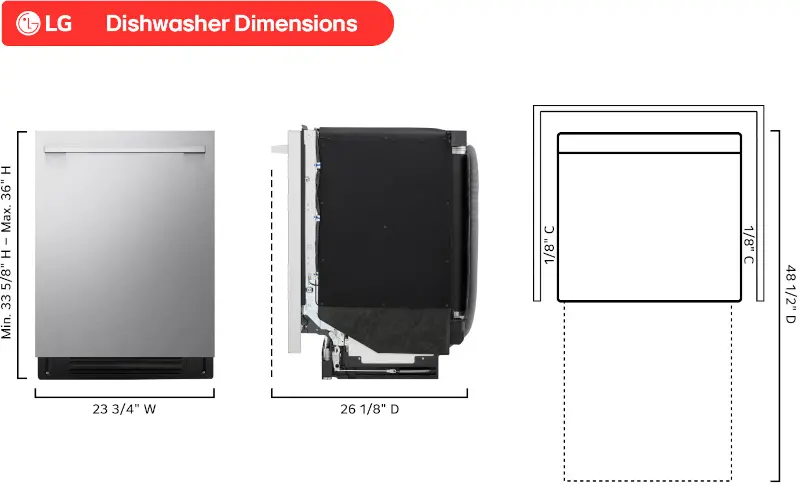 LDNTH753S LG Top Control Smart Dishwasher - Stainless Steel-3