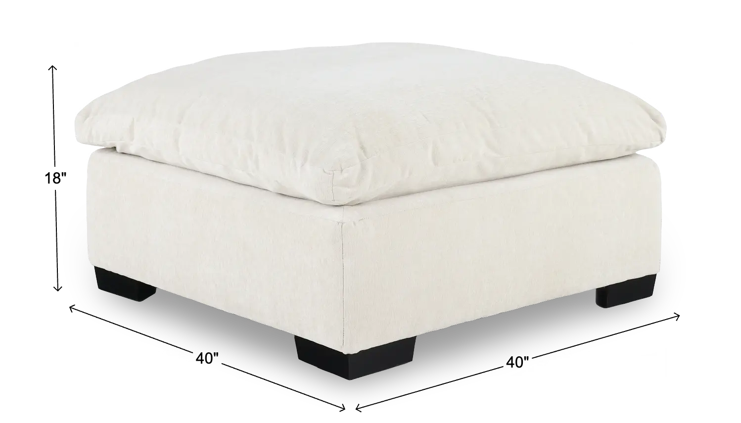 TUDO4040/TOBIN PUTTY Tuscany Soft Beige Ottoman-3