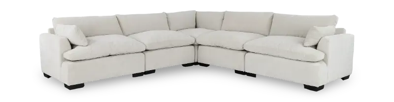 Tuscany Soft Beige 5-Piece Sectional