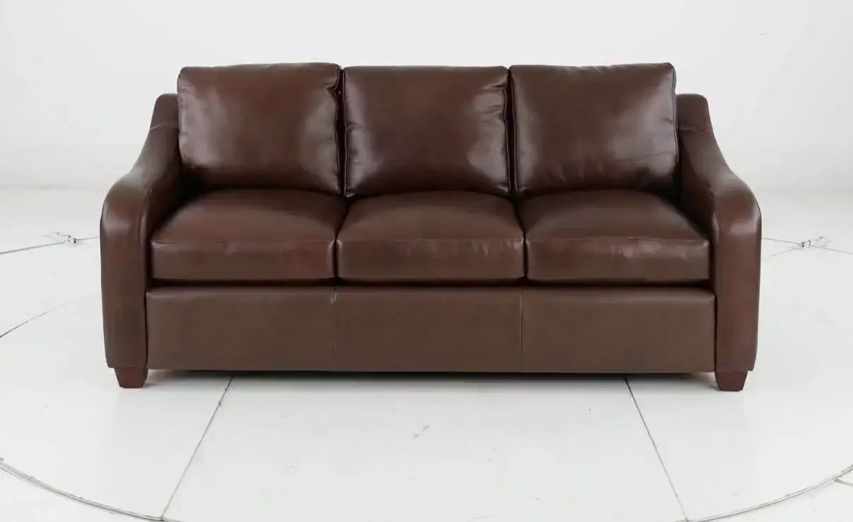 510638/DC/MT/LB206077 Charlie Cognac Leather Queen Sleeper Sofa-12