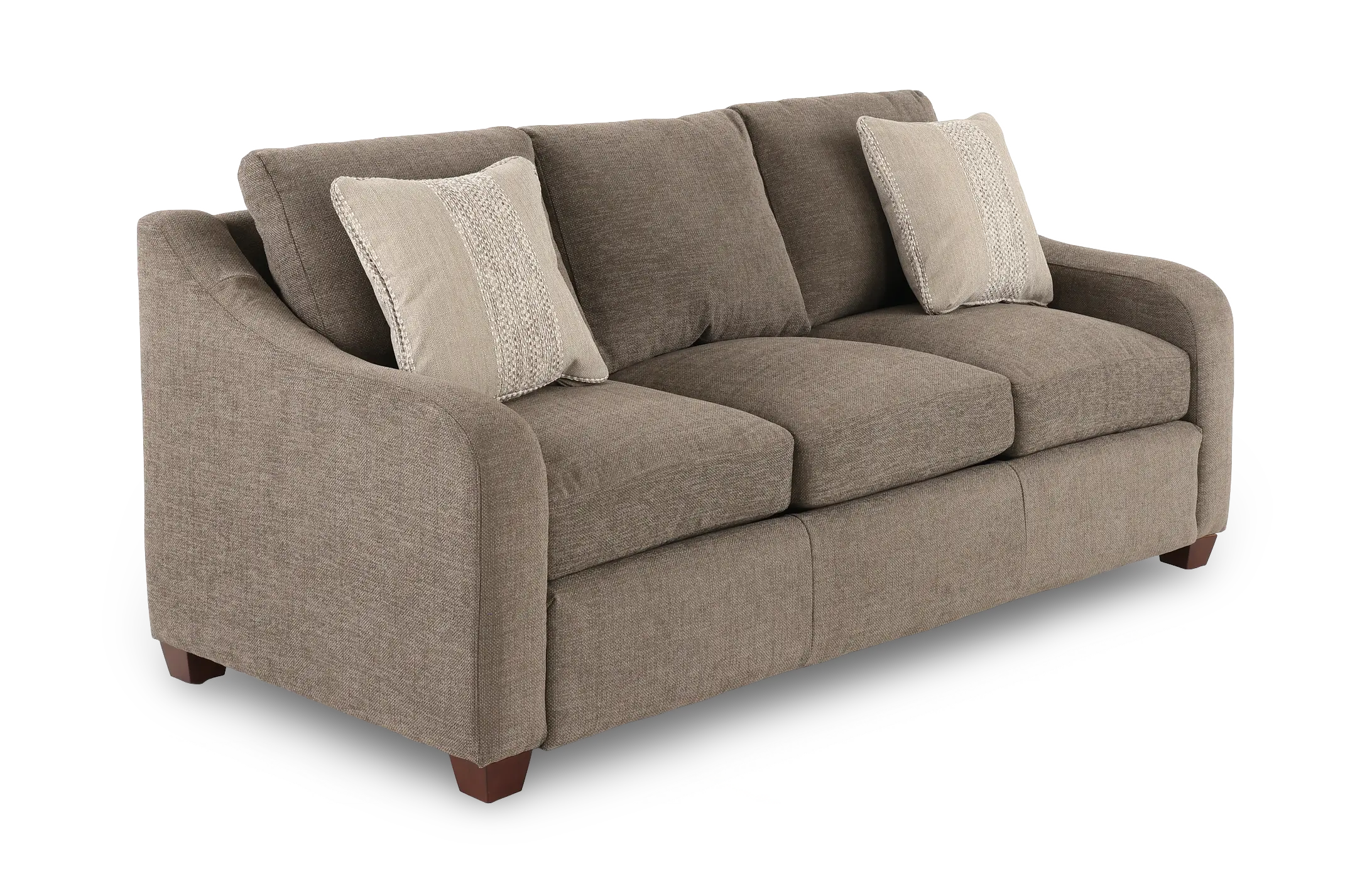510638/DC/MT/D207478/J208362 Charlie Fossil Brown Queen Sleeper Sofa-4