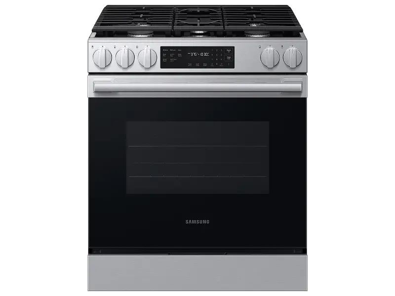 Samsung Bespoke 6.0 Cu Ft Smart Single Oven Gas Range - Stainless Steel