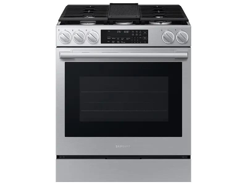 Samsung Bespoke 6.0 Cu Ft Smart Single Oven Gas Range - Stainless Steel
