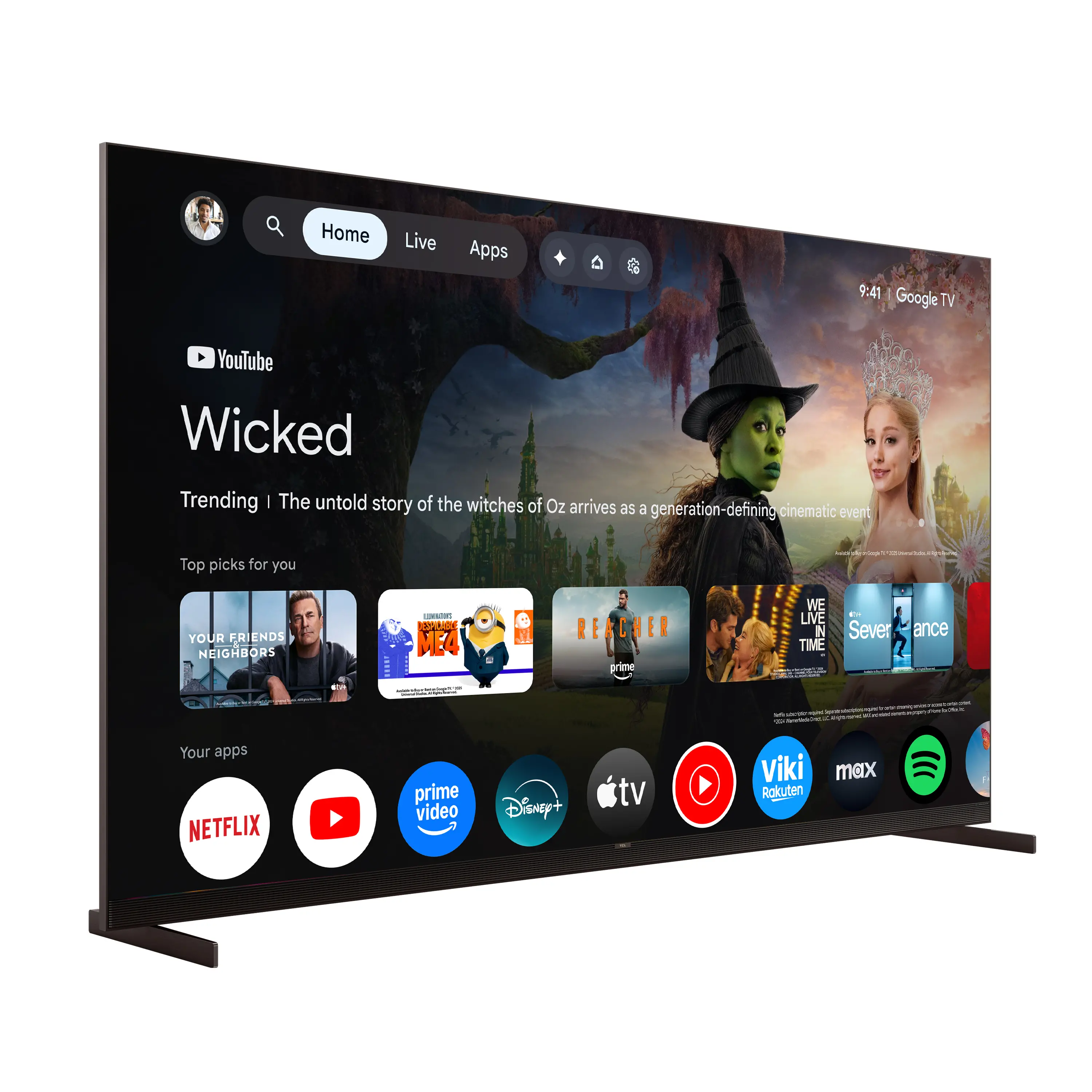 85X11L TCL X11L 85 Class 4K UHD HDR SQD-Mini LED Smart TV-12
