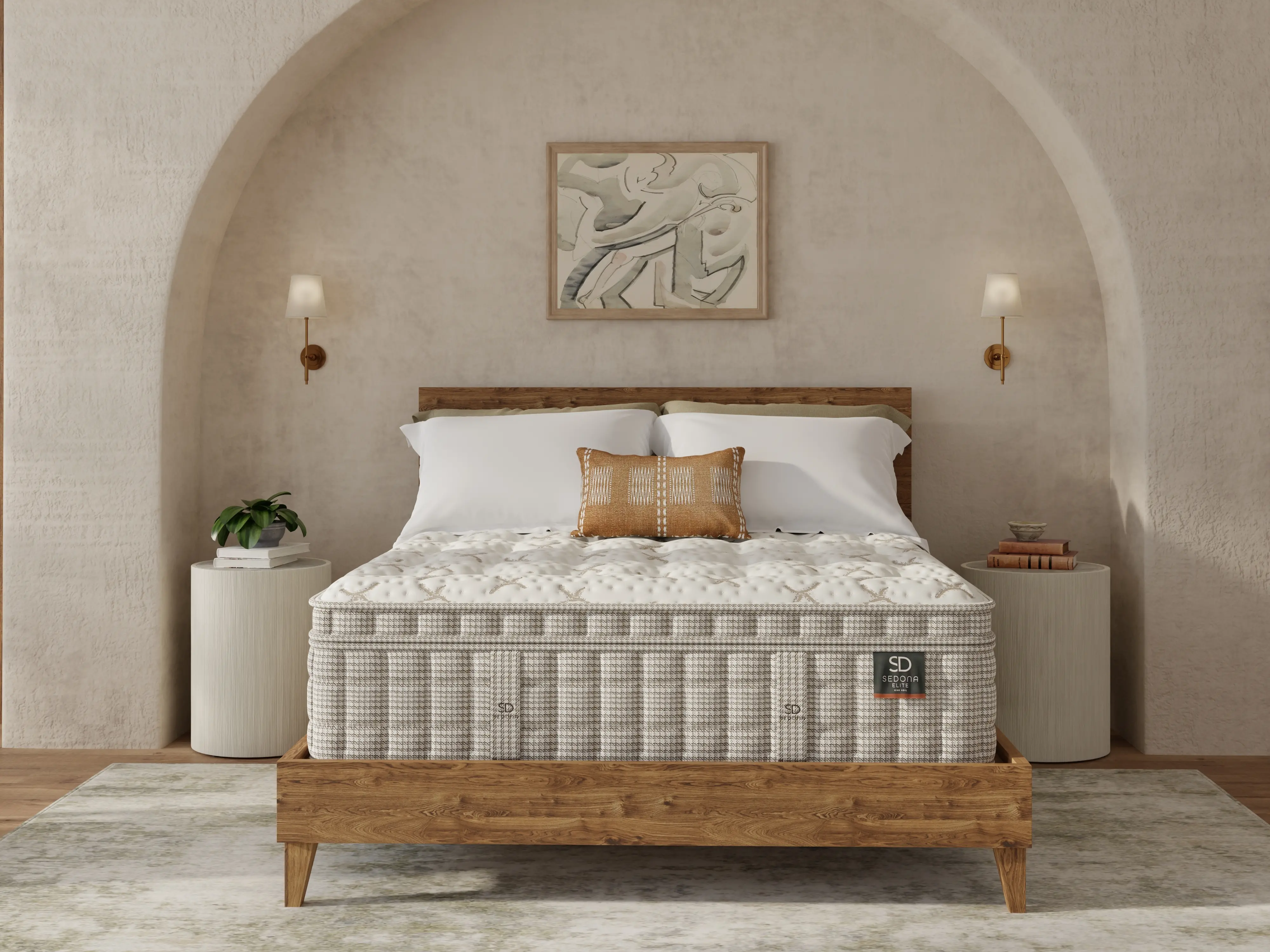 8593KK-1052 Sedona Elite Medium Series 2 Split Head Queen Mattress-12
