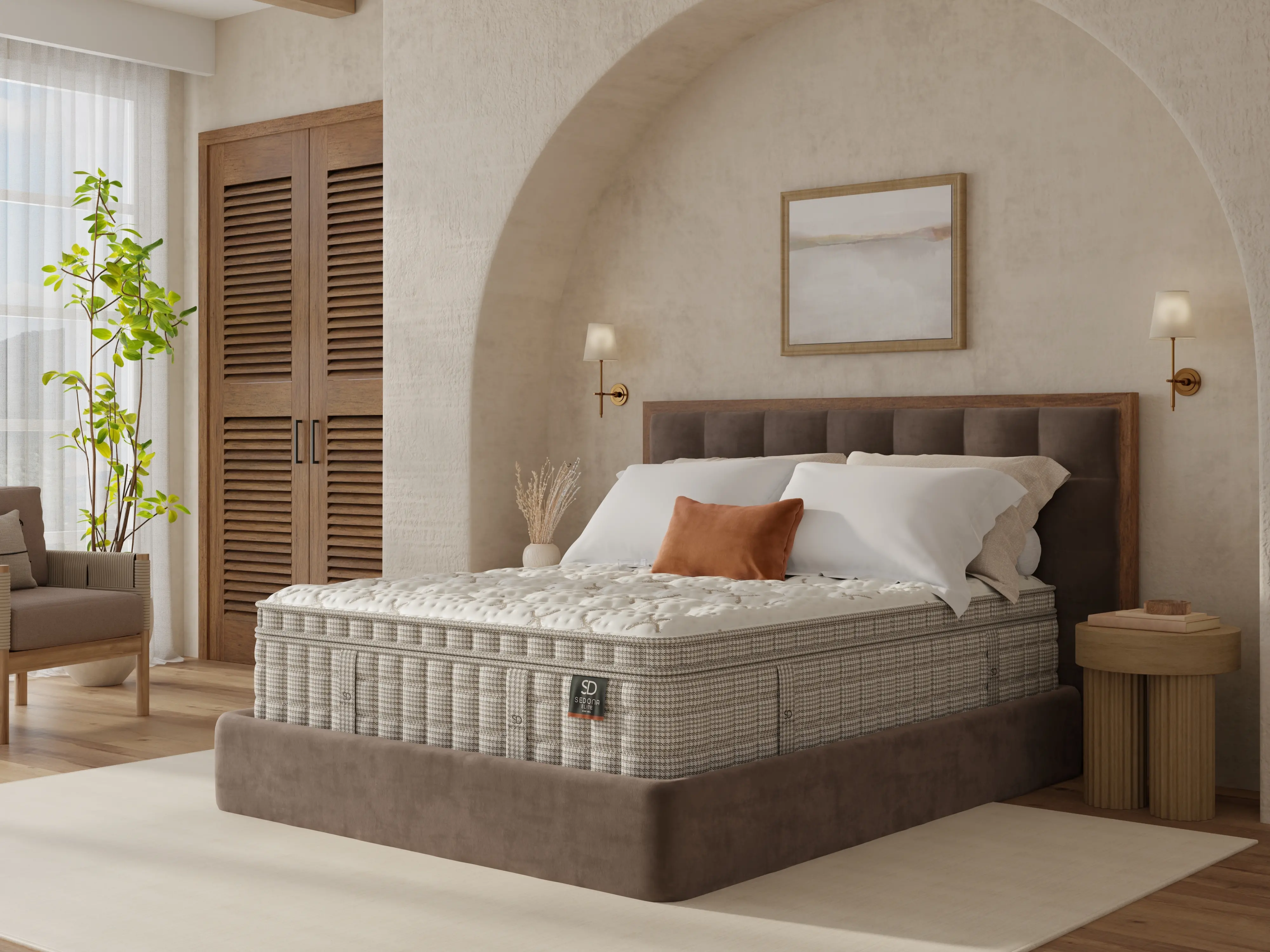 8591KK-1060 Sedona Elite Plush Series 2 King Mattress-2