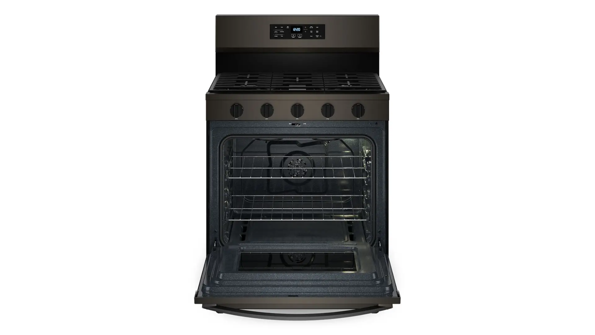 WFGS5030RV Whirlpool 5.0 Cu Ft Single Oven Gas Range - Black Stainless Steel-11