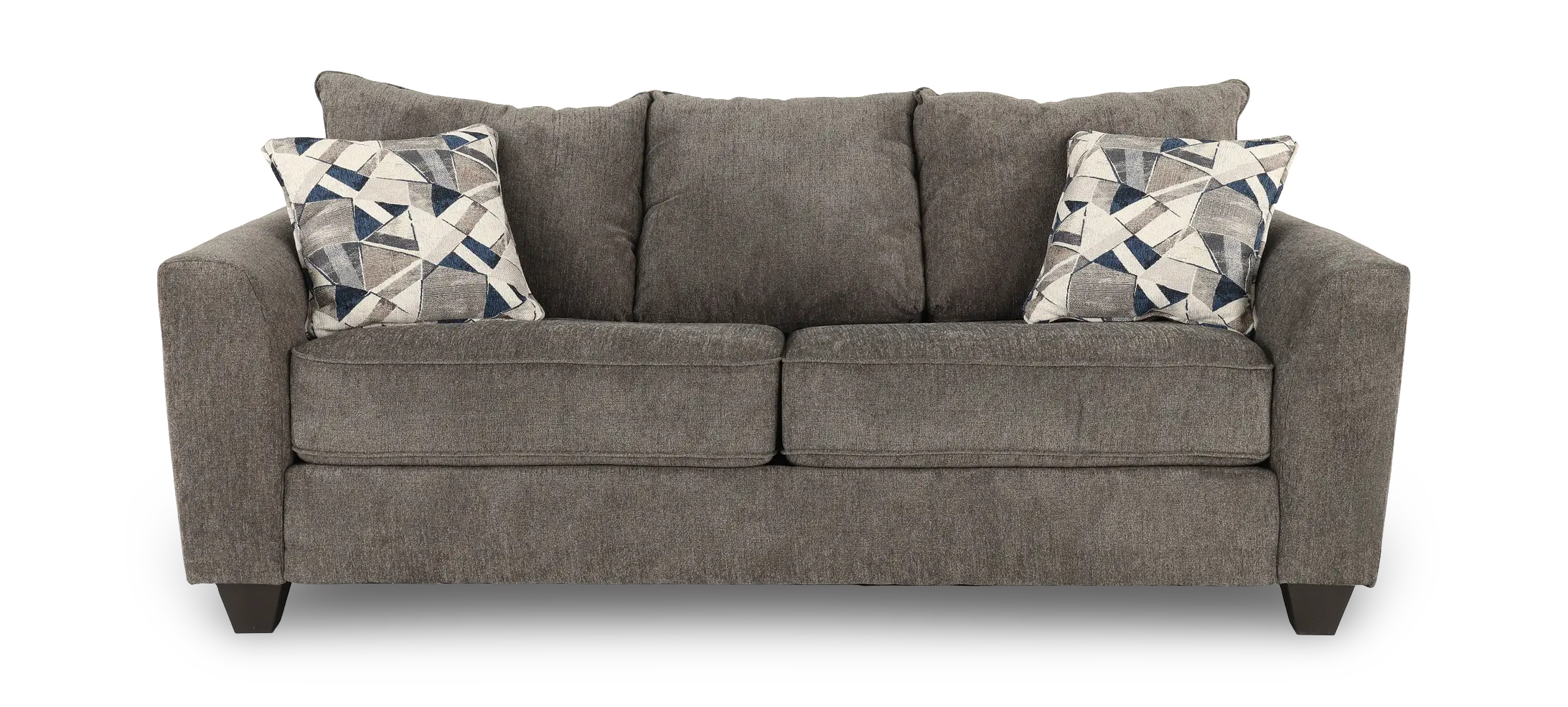 Clearview Slate Gray Queen Sleeper Sofa-1
