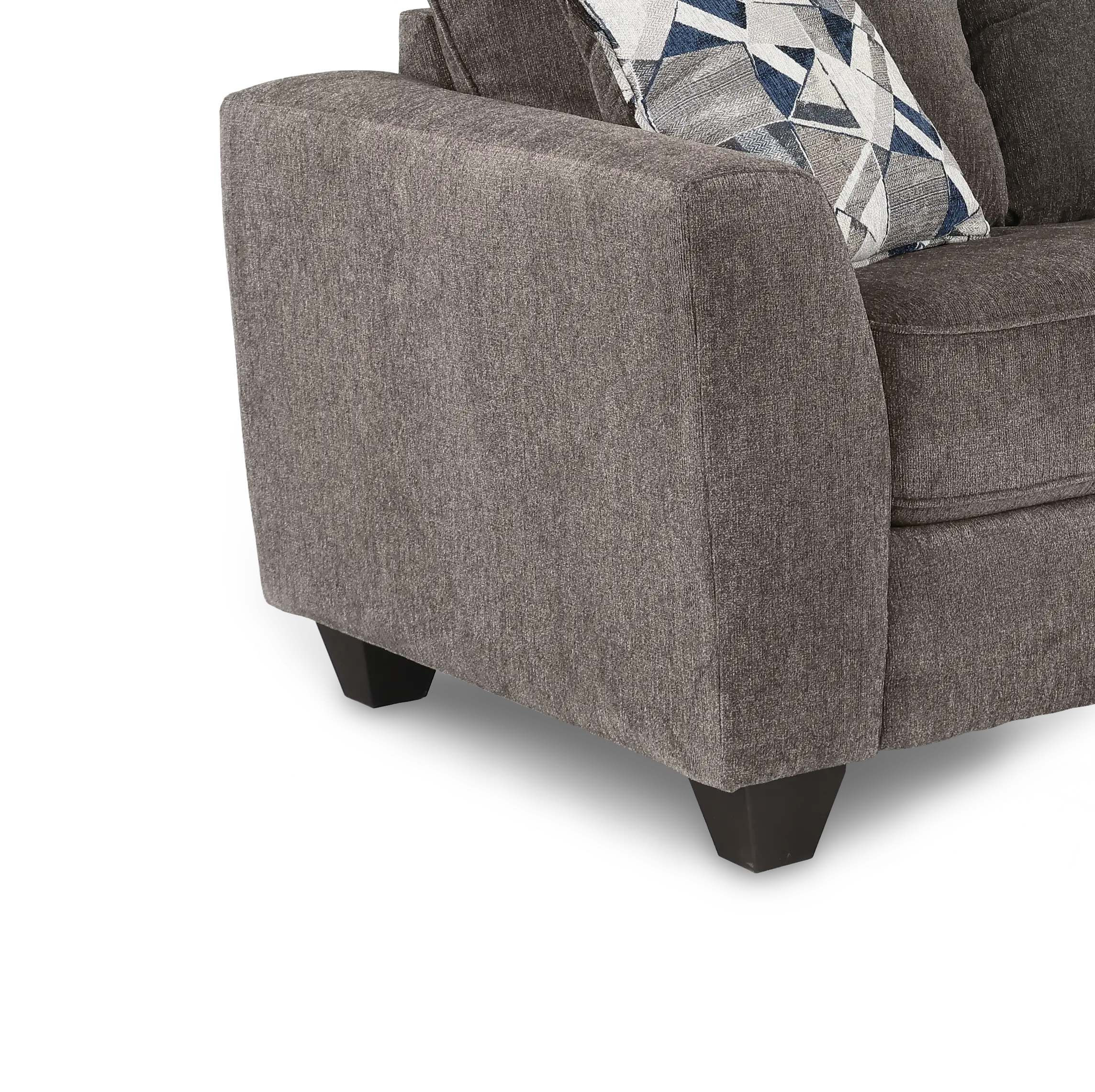 Clearview Slate Gray Queen Sleeper Sofa-9