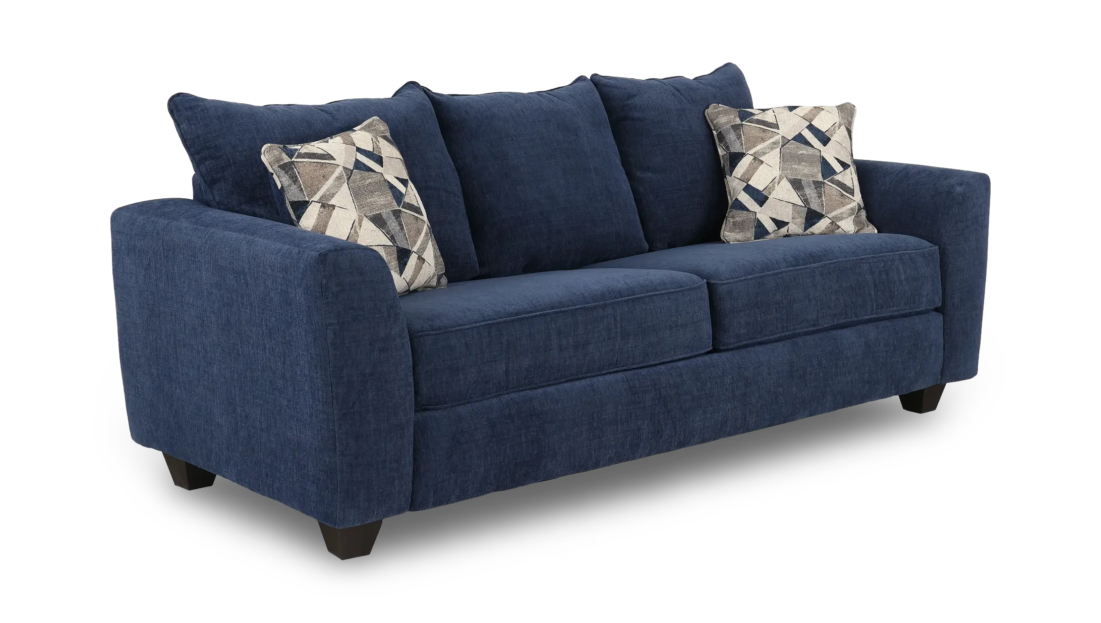 Clearview Denim Blue Queen Sleeper Sofa-5