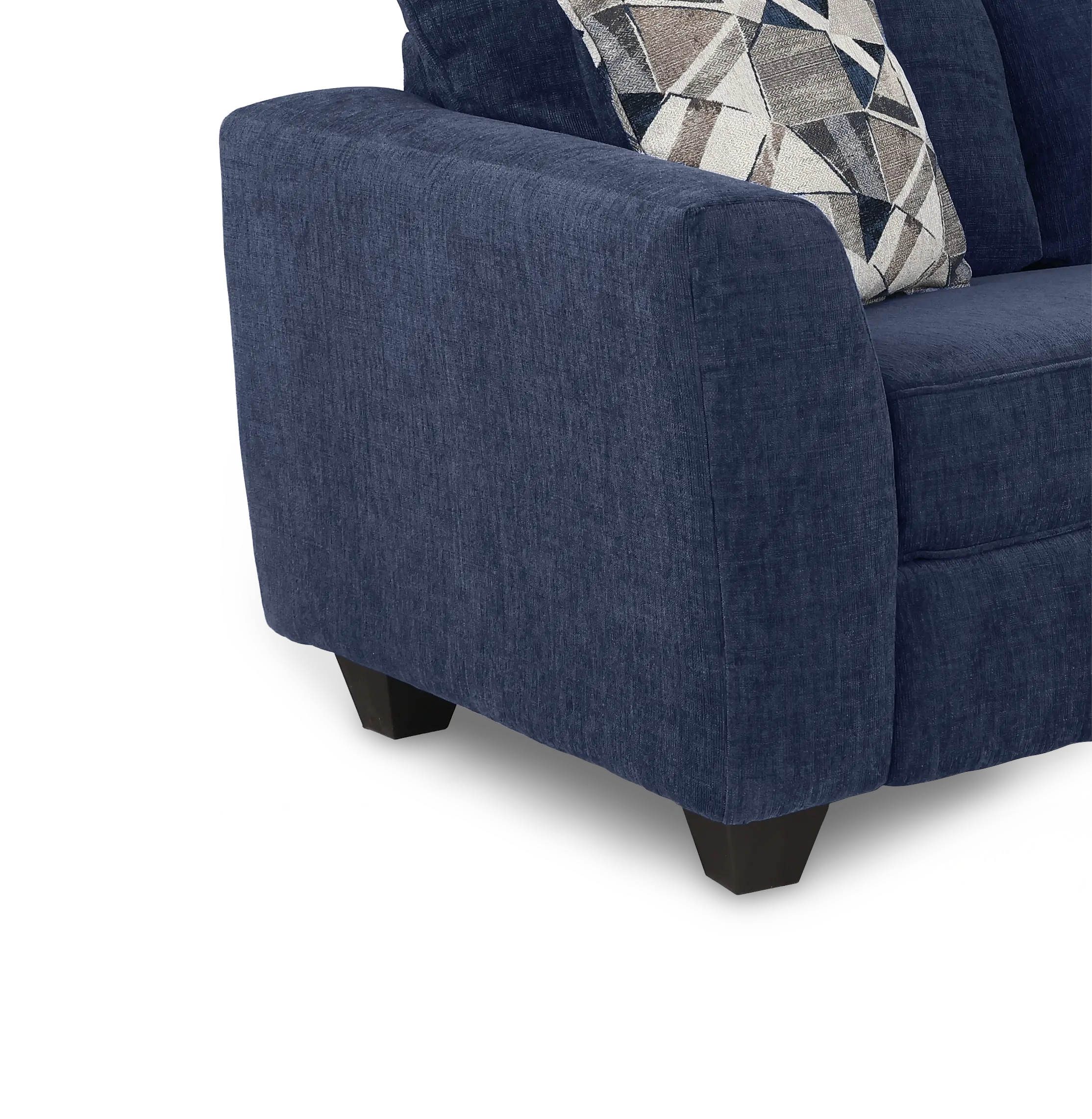 Clearview Denim Blue Queen Sleeper Sofa-9
