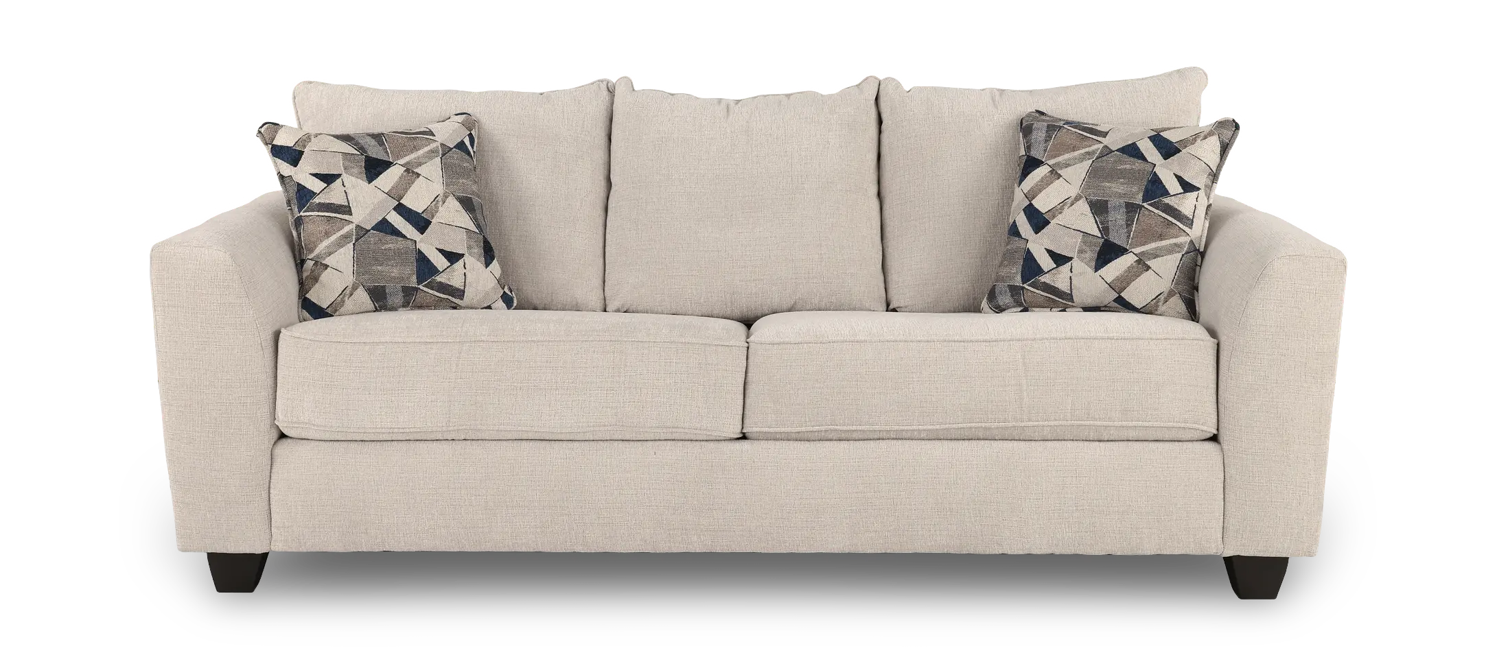 Clearview Ecru Queen Sleeper Sofa-1