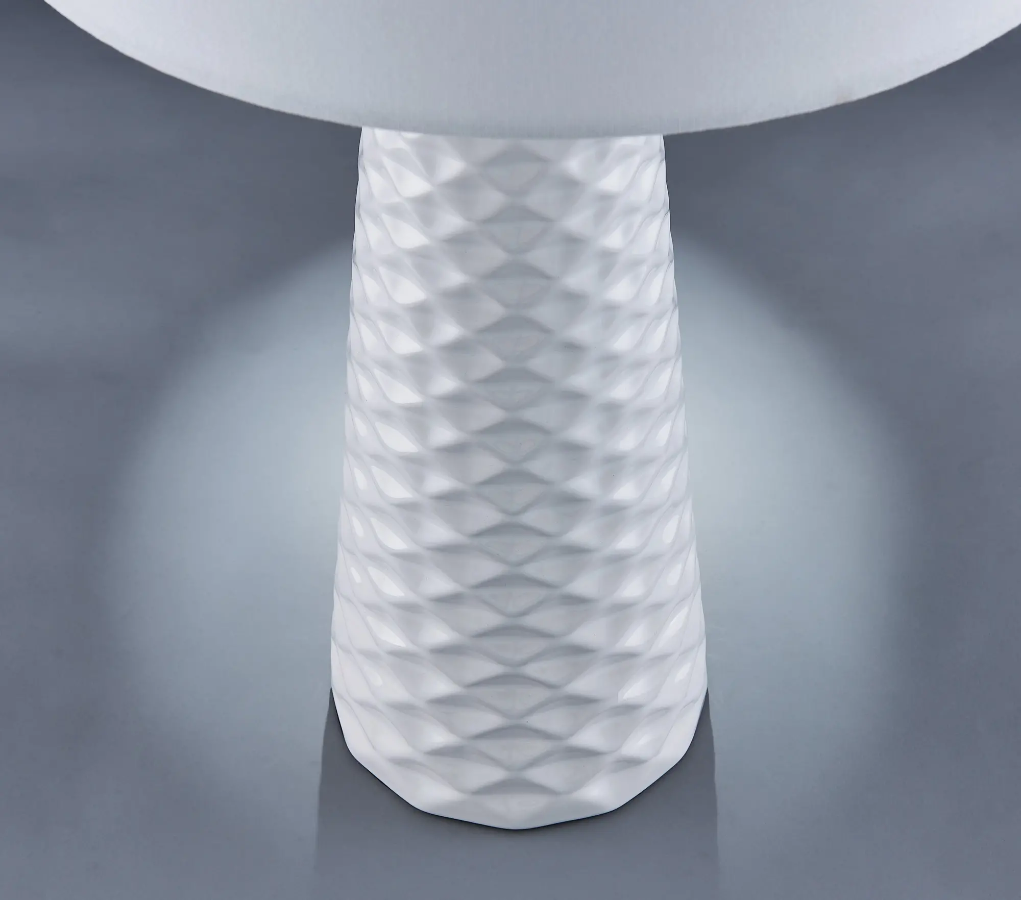 24 Ceramic with Fabric Shade Table Lamp-4