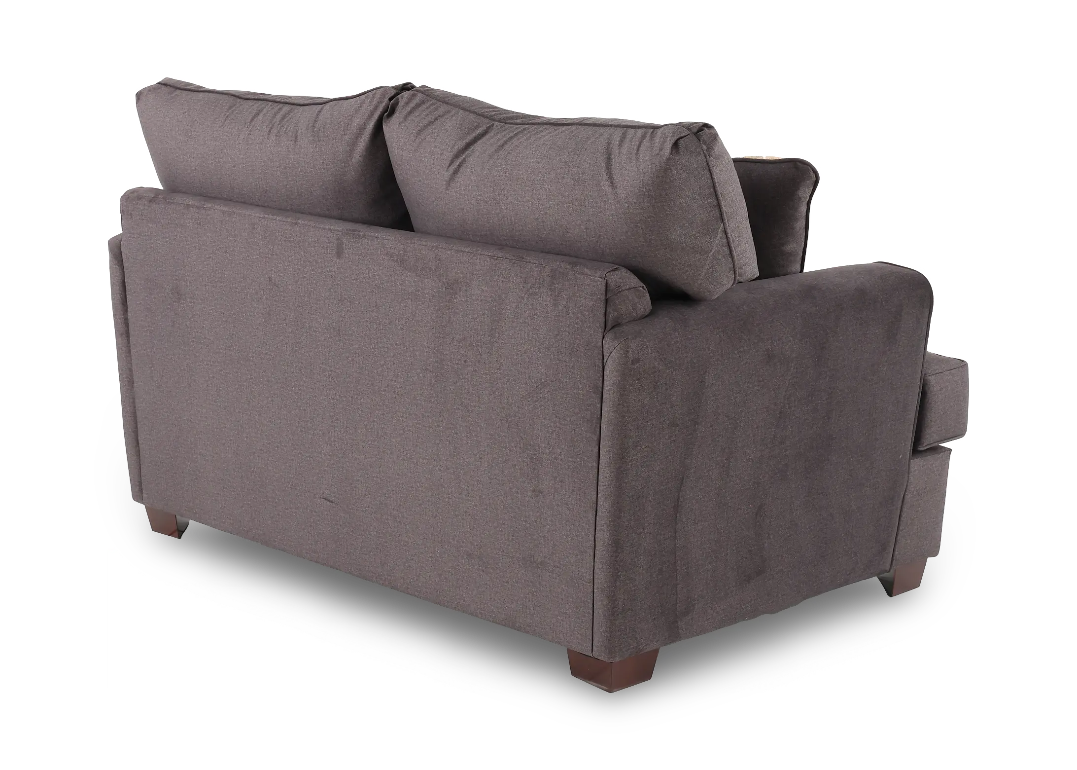 CITLOV City Seal Gray Loveseat-6