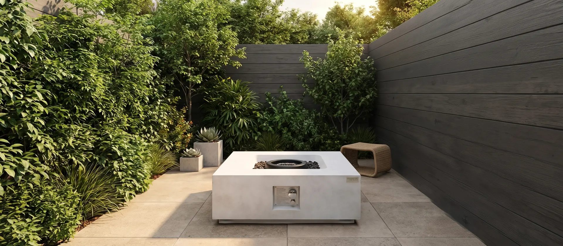 Square Natural Patio Firepit-8