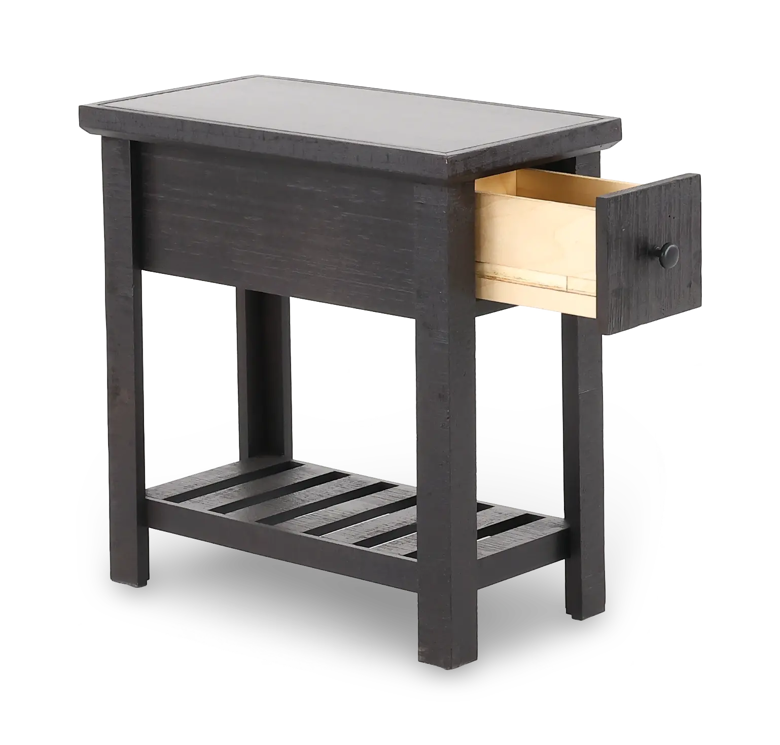 Rocky Brown Side Table-5