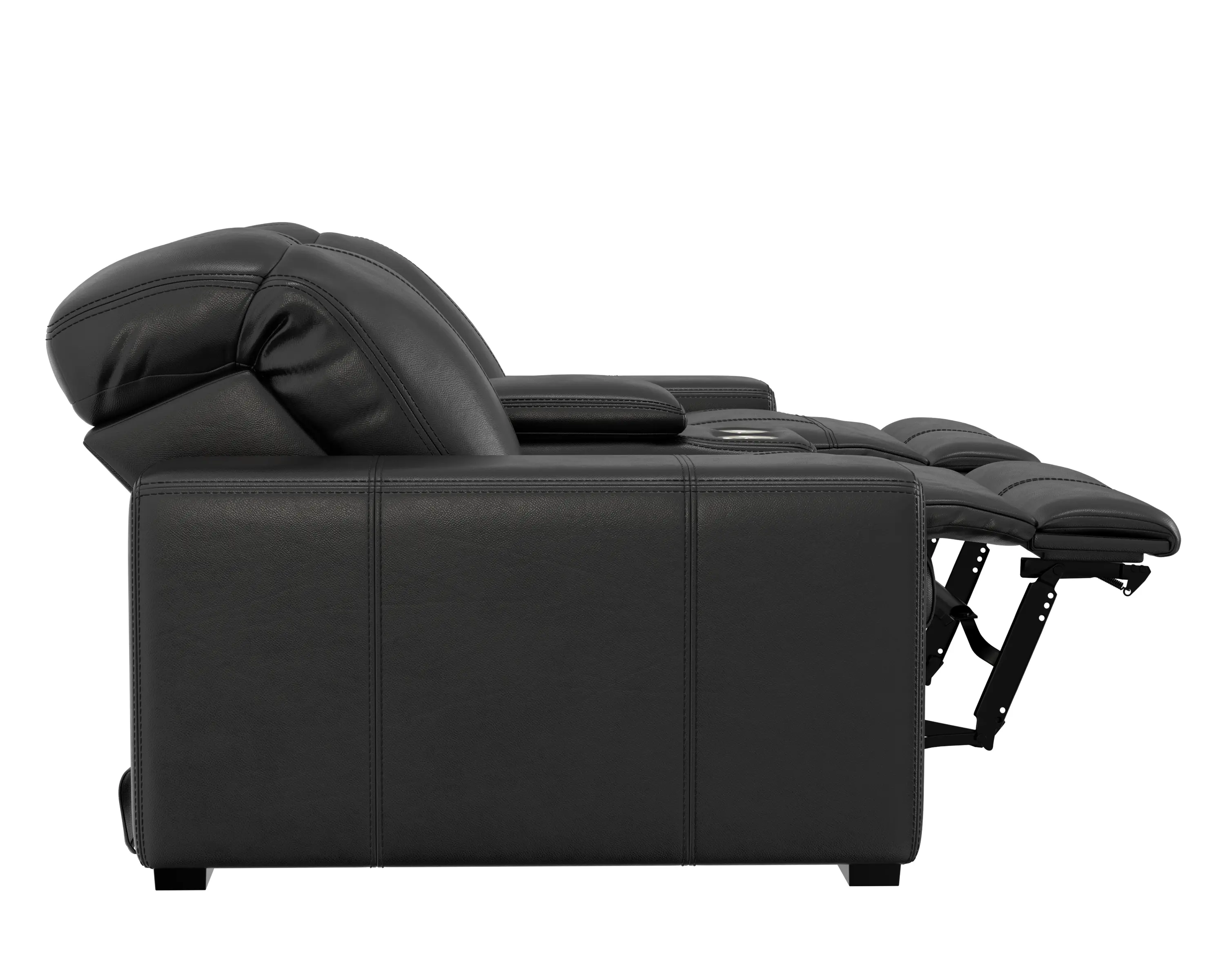64419/1299-08/3099-08 Ferrara Black Leather Power Reclining Loveseat-7