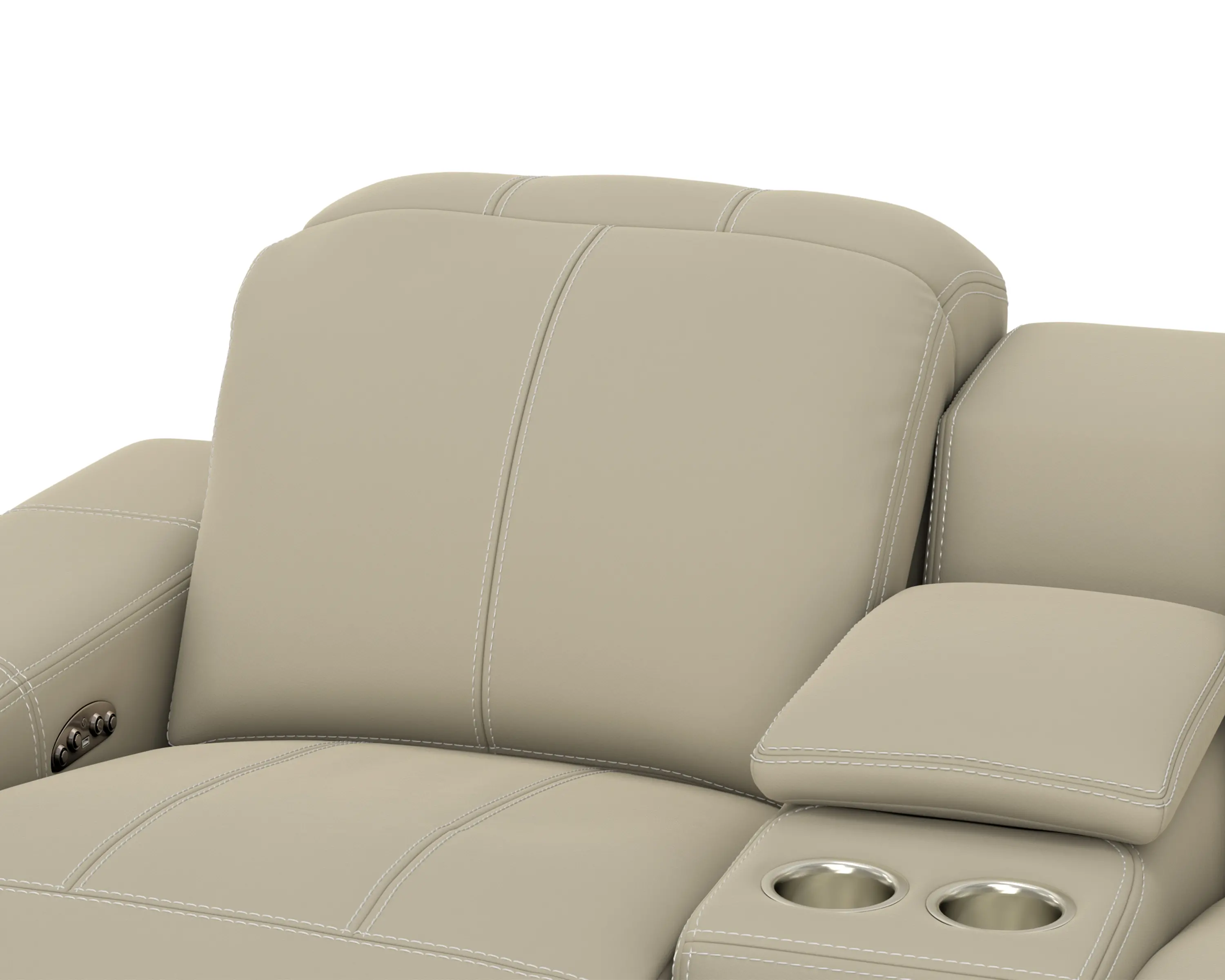 64419/1299-56/3099-56 Ferrara Smoke Off-White Leather Power Reclining Loveseat-11