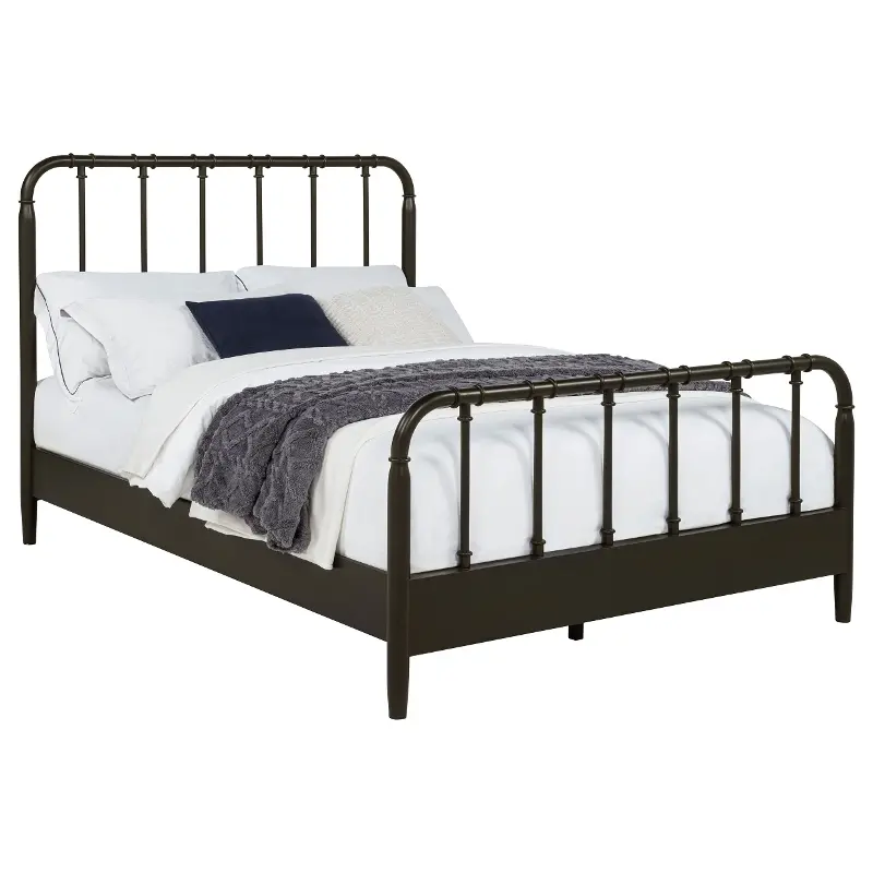 Knoxville Dark Bronze Spindle King Bed