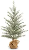 36 Glittered Pine Tree