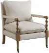 Dempsy Beige Accent Chair
