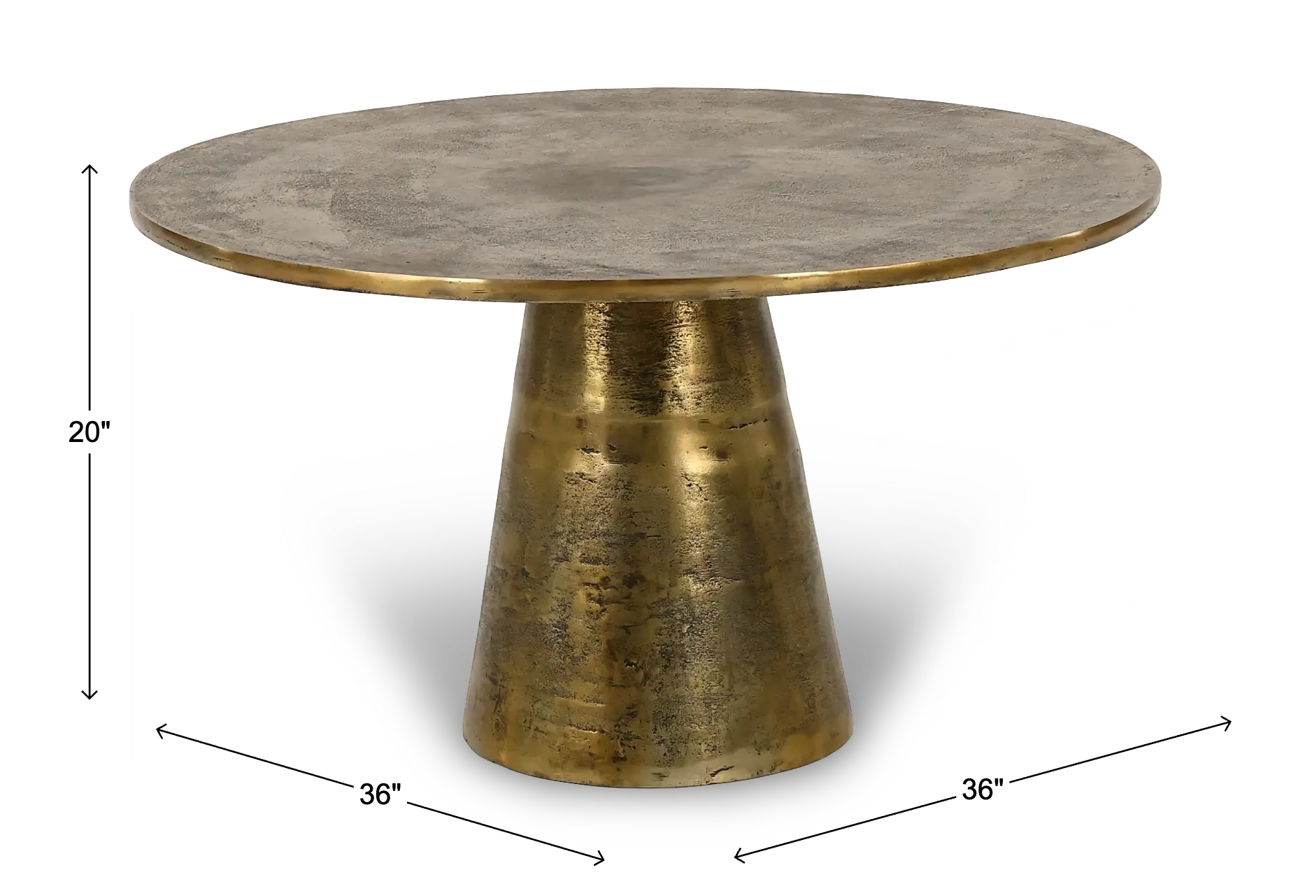 Zarren Gold Coffee Table-3