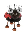 Metal Solar Ladybug