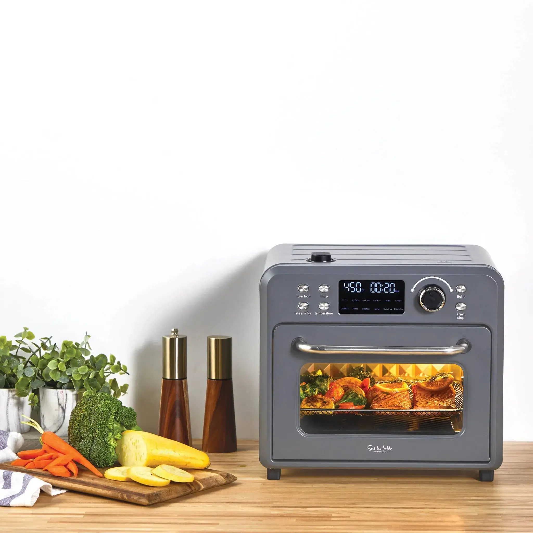 Sur La Table Countertop Air Fryer - Gray-2