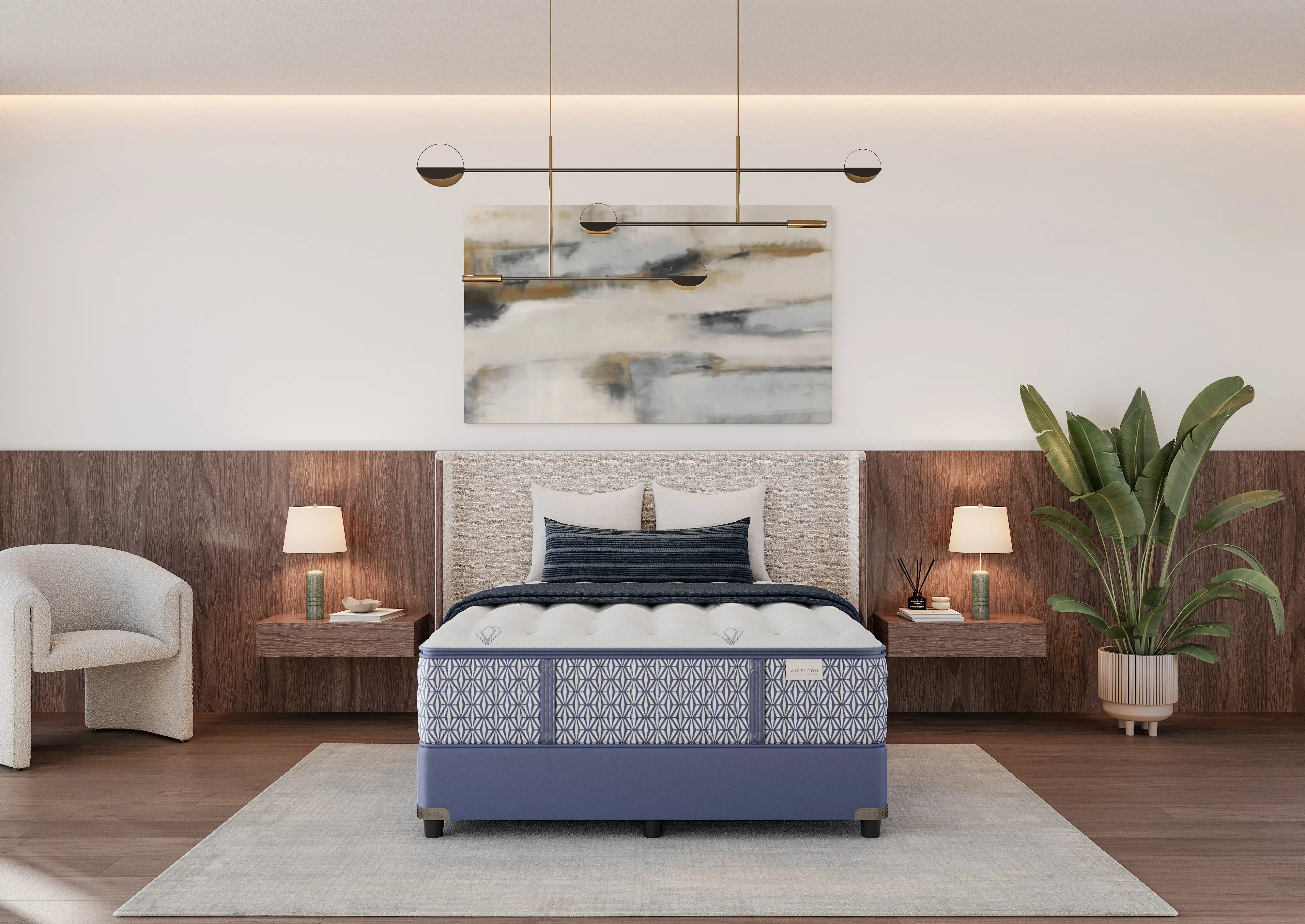 9425006 Aireloom Abstract Hues Hermosa Plush King Mattress-2