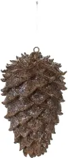 XT1865 Resin Pinecone with Glitter
