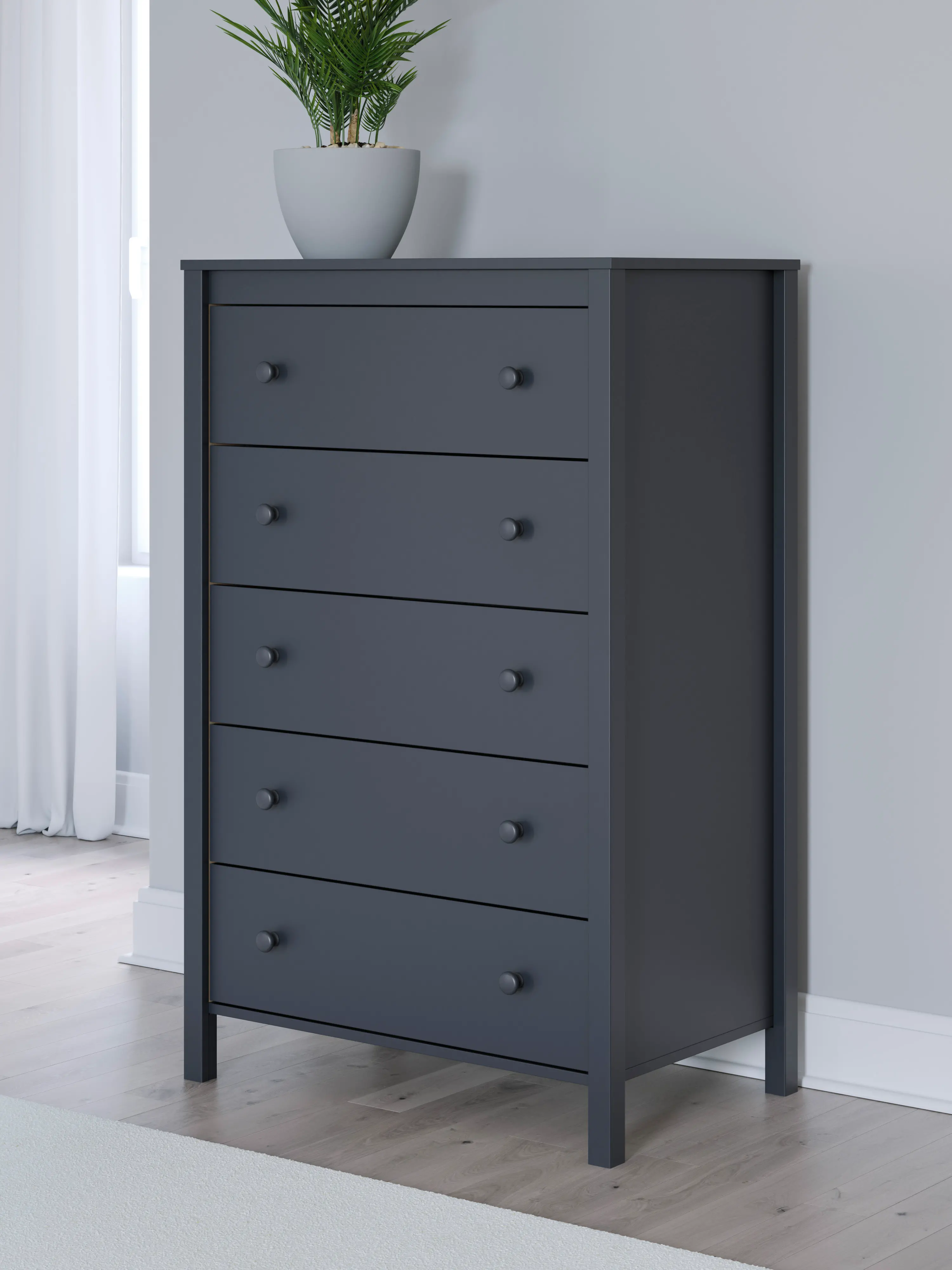 Simmenfort Five Drawer Chest-1